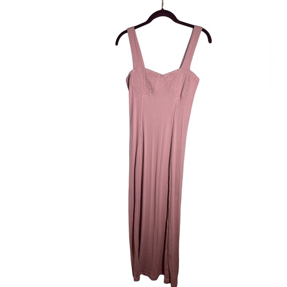 NWOT Free People Beach pink midi length aviva dress size S - Picture 5 of 6